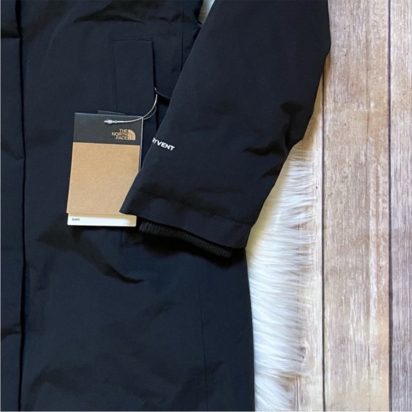 The North Face Black Arctic Parka with Fur Hood - Picture 4 of 11
